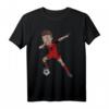 Albanien Fußballer Herren T-Shirt – Klassisch geschnitten, doppelt genähter Saum, perfekt für Fußballfans und Sportliebhaber