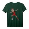 Albanien Fußballer Herren T-Shirt – Klassisch geschnitten, doppelt genähter Saum, perfekt für Fußballfans und Sportliebhaber