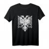 Albanien Flagge Adler Albaner Albanerin Kosovo Design T-Shirt - Geschenkidee für albanische Familie, Kosovo und Heimatverbundenheit