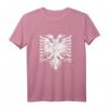 Albanien Flagge Adler Albaner Albanerin Kosovo Design T-Shirt - Geschenkidee für albanische Familie, Kosovo und Heimatverbundenheit