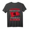 Kosovo Albanien T-Shirt mit Tirana Flagge & Doppeladler – Perfektes Geschenk für Albanien- und Kosovo-Fans, Reisende & Freunde des Skenderbeu