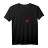 Damen Albanische Heartbeat Proud I Love Albanien Flagge Geschenk T-Shirt mit V-Ausschnitt – Patriotisches Souvenir für Albanien-Fans und Einwanderer