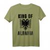 King Of Albania - Albanien Flagge Adler Kosovo Balkan T-Shirt für Stolze Albaner und Balkan-Fans, perfekt als Geschenk zu Geburtstag oder Weihnachten