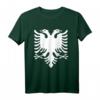 Albanische Eagle T-Shirt mit Albanien Emblem - Klassisch geschnitten, doppelt genähter Saum, ideal für Fans und Kulturbegeisterte