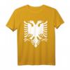 Albanische Eagle T-Shirt mit Albanien Emblem - Klassisch geschnitten, doppelt genähter Saum, ideal für Fans und Kulturbegeisterte