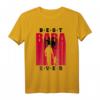 Herren Albanien Baba mit Baby - Traditionelles Vatertag T-Shirt für albanische Papas