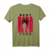 Herren Albanien Baba mit Baby - Traditionelles Vatertag T-Shirt für albanische Papas