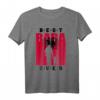 Herren Albanien Baba mit Baby - Traditionelles Vatertag T-Shirt für albanische Papas