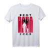 Herren Albanien Baba mit Baby - Traditionelles Vatertag T-Shirt für albanische Papas