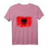 Flagge von Albanien Langarmshirt – Patriotische Kleidung mit albanischer Nationalflagge und Adler-Design
