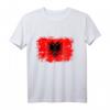Flagge von Albanien Langarmshirt – Patriotische Kleidung mit albanischer Nationalflagge und Adler-Design