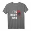 It's in my DNA Albanien Flagge T-Shirt - Stolzes Albenier Shirt mit Flagge und Fingerabdruck für Albaner in Deutschland und weltweit