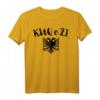 Rote und schwarze Albanien Kosovo Adler Flagge T-Shirt – Stolzes Geschenk für Albaner, Kosovofans und Fans bei Feiern, Fußballspielen & besonderen Anlässen