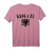 Rote und schwarze Albanien Kosovo Adler Flagge T-Shirt – Stolzes Geschenk für Albaner, Kosovofans und Fans bei Feiern, Fußballspielen & besonderen Anlässen