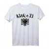 Rote und schwarze Albanien Kosovo Adler Flagge T-Shirt – Stolzes Geschenk für Albaner, Kosovofans und Fans bei Feiern, Fußballspielen & besonderen Anlässen