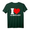 I love Albstadt - Lustiges Stadt T-Shirt für Stadtliebhaber, Fans & als Geschenk