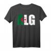 Algerien Fußball T-Shirt - Klassisch geschnitten, doppelt genähter Saum für Fans und Supporter