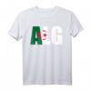 Algerien Fußball T-Shirt - Klassisch geschnitten, doppelt genähter Saum für Fans und Supporter