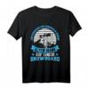 Herren Winter & Schnee Alter Mann Auf Einem Snowboard T-Shirt – Perfektes Geschenk für Snowboarder und Wintersportfans in den Bergen