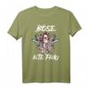 Böse alte Frau Damen Motorrad T-Shirt – Lustiges Geschenk für Oma, Mutter, Tante mit sarkastischem Spruch