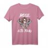 Böse alte Frau Damen Motorrad T-Shirt – Lustiges Geschenk für Oma, Mutter, Tante mit sarkastischem Spruch