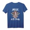 Böse alte Frau Damen Motorrad T-Shirt – Lustiges Geschenk für Oma, Mutter, Tante mit sarkastischem Spruch