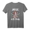 Böse alte Frau Damen Motorrad T-Shirt – Lustiges Geschenk für Oma, Mutter, Tante mit sarkastischem Spruch