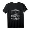 Böser alter Mann mit Motorrad T-Shirt – Humorvolles Vintage Herren Motiv für Biker, Rentner & Senioren mit Sinn für Sarkasmus