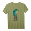 Lustiges Banane T-Shirt - Alte Banane sitzt auf dem Stuhl und schläft, perfektes Geschenk für Schlafmützen und Obstliebhaber