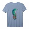 Lustiges Banane T-Shirt - Alte Banane sitzt auf dem Stuhl und schläft, perfektes Geschenk für Schlafmützen und Obstliebhaber