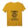 Damen Böser Alter Mann T-Shirt mit V-Ausschnitt – Lustiges Partnerlook Geschenk für Frauen zum Geburtstag, Weihnachten & Jahrestag