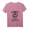Damen Böser Alter Mann T-Shirt mit V-Ausschnitt – Lustiges Partnerlook Geschenk für Frauen zum Geburtstag, Weihnachten & Jahrestag