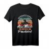 Unterschätze niemals einen alten Mann mit einem Paddel T-Shirt - Lustiges Wassersport Design für Ruderer, Kajakfahrer & Paddler für Damen und Herren