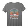Unterschätze niemals einen alten Mann mit einem Paddel T-Shirt - Lustiges Wassersport Design für Ruderer, Kajakfahrer & Paddler für Damen und Herren