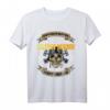 Herren Unterschätze niemals Alten Mann auf Motorrad T-Shirt – Perfekt für Motorradtreffen, Vatertag & Ruhestand mit Totenkopf Style