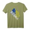Bosnien Flagge - Krallen Used Look T-Shirt für Bosnier, Fans & Freunde – Perfektes Geschenk zum Vatertag & Geburtstag