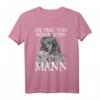 Böse alter Mann Frau T-Shirt - Lustiges Partnerlook Geschenk für Frauen zu Geburtstag, Weihnachten & Jahrestag