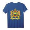Vintage Marokko Landkarte T-Shirt mit Flagge für Heimatstolz, Retro Design – Perfektes Geschenk für Marokkaner und Freunde