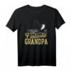 Vatertag Geschenk Angeln Anglerhemd Fintastic Opa T-Shirt – Lustiges Angel-T-Shirt für Väter, Opas & Angelliebhaber zum Sommerurlaub & Ruhestand