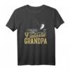 Vatertag Geschenk Angeln Anglerhemd Fintastic Opa T-Shirt – Lustiges Angel-T-Shirt für Väter, Opas & Angelliebhaber zum Sommerurlaub & Ruhestand