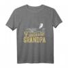 Vatertag Geschenk Angeln Anglerhemd Fintastic Opa T-Shirt – Lustiges Angel-T-Shirt für Väter, Opas & Angelliebhaber zum Sommerurlaub & Ruhestand