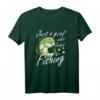 Fishing Girl Lustig Angeln Geschenk Frau - Perfektes T-Shirt für Anglerinnen, Valentinstag, Geburtstag & Weihnachten