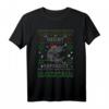 Lustiges Hecht Ruprecht Angler T-Shirt – Weihnachtliches Geschenk für Raubfisch-Fans, Hecht-Spezialisten & Angelgruppen im Partnerlook