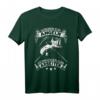 Geboren zum Angeln gezwungen zum Arbeiten - Lustiges Angler T-Shirt für Hobby- und Profiangler, perfekt für Angelausflüge und Fischer