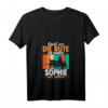 Damen Angel T-Shirt 'Reicht mir die Rute ihr Narren Sophie will angeln' – Perfektes Geschenk zum Geburtstag & Weihnachten für Angelbegeisterte Frauen