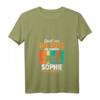Damen Angel T-Shirt 'Reicht mir die Rute ihr Narren Sophie will angeln' – Perfektes Geschenk zum Geburtstag & Weihnachten für Angelbegeisterte Frauen