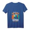 Damen Angel T-Shirt 'Reicht mir die Rute ihr Narren Sophie will angeln' – Perfektes Geschenk zum Geburtstag & Weihnachten für Angelbegeisterte Frauen