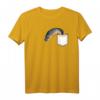 Angler T-Shirt für Fischer - Geschenkidee für Männer, HapKoala, mit Brusttasche & Hecht Design