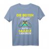 Angler Geburtstag T-Shirt im März - Witziges Geschenk für Angler, Väter & Freunde zum Geburtstag
