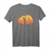 Angler Fischer Angeln Sonnenuntergang Retro Vintage T-Shirt – Klassisch geschnitten, perfekt für Angler und Fischliebhaber